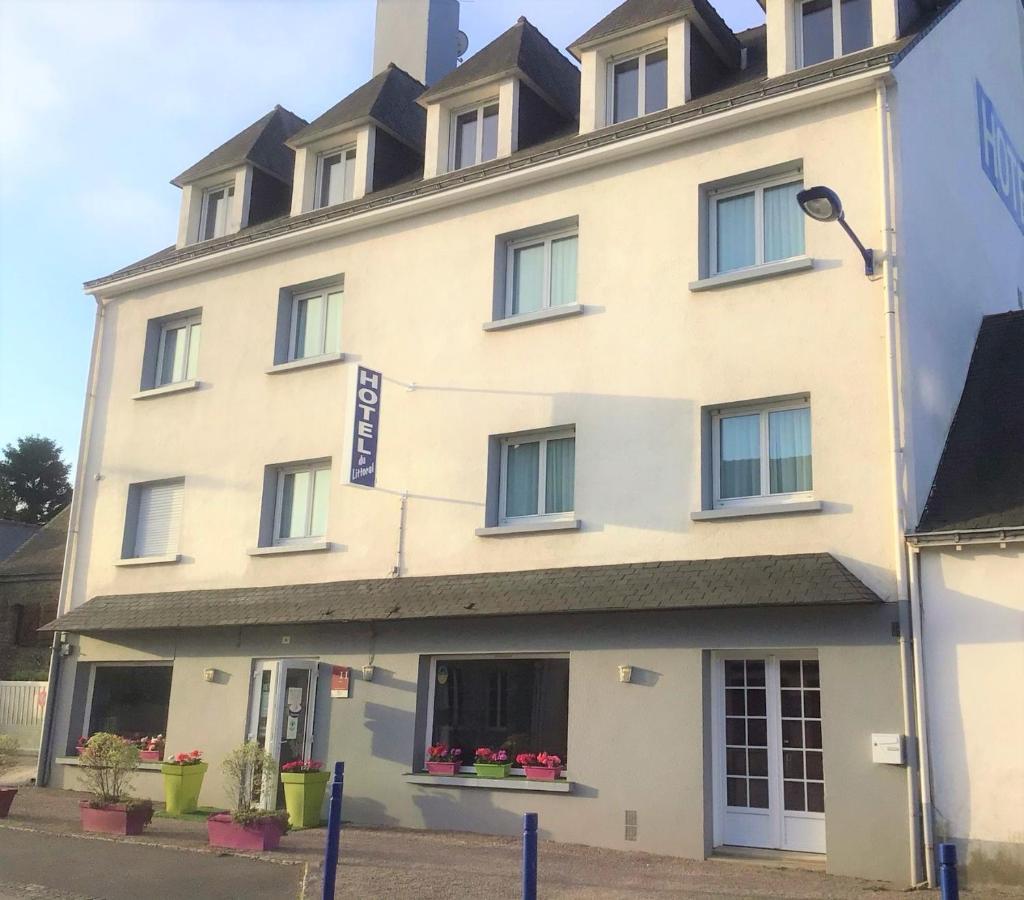 Hotel Du Littoral Camoël Exterior foto